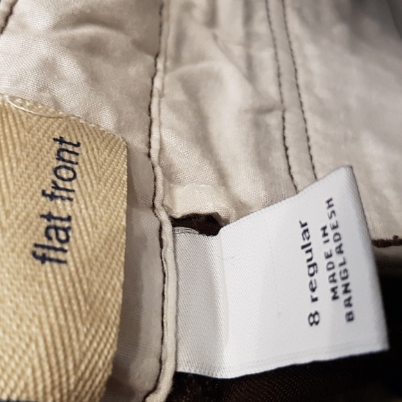 Gap brown size 8 pants NWT - Picture 3 of 5